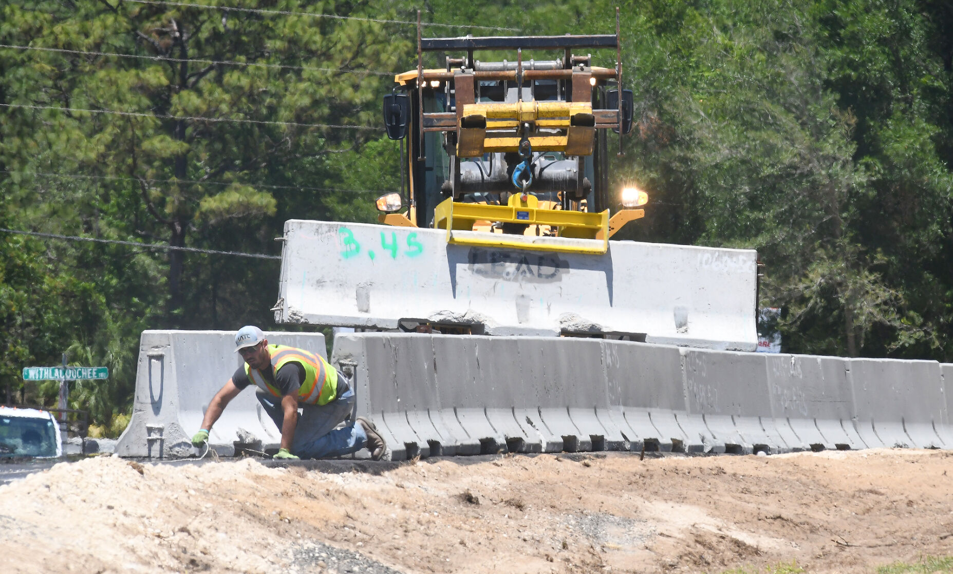 Lane change U.S. 41